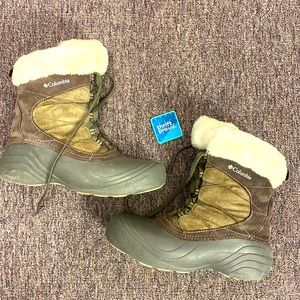 Columbia Sierra Summette Thermolite Waterproof Winter Shoes - Size 10